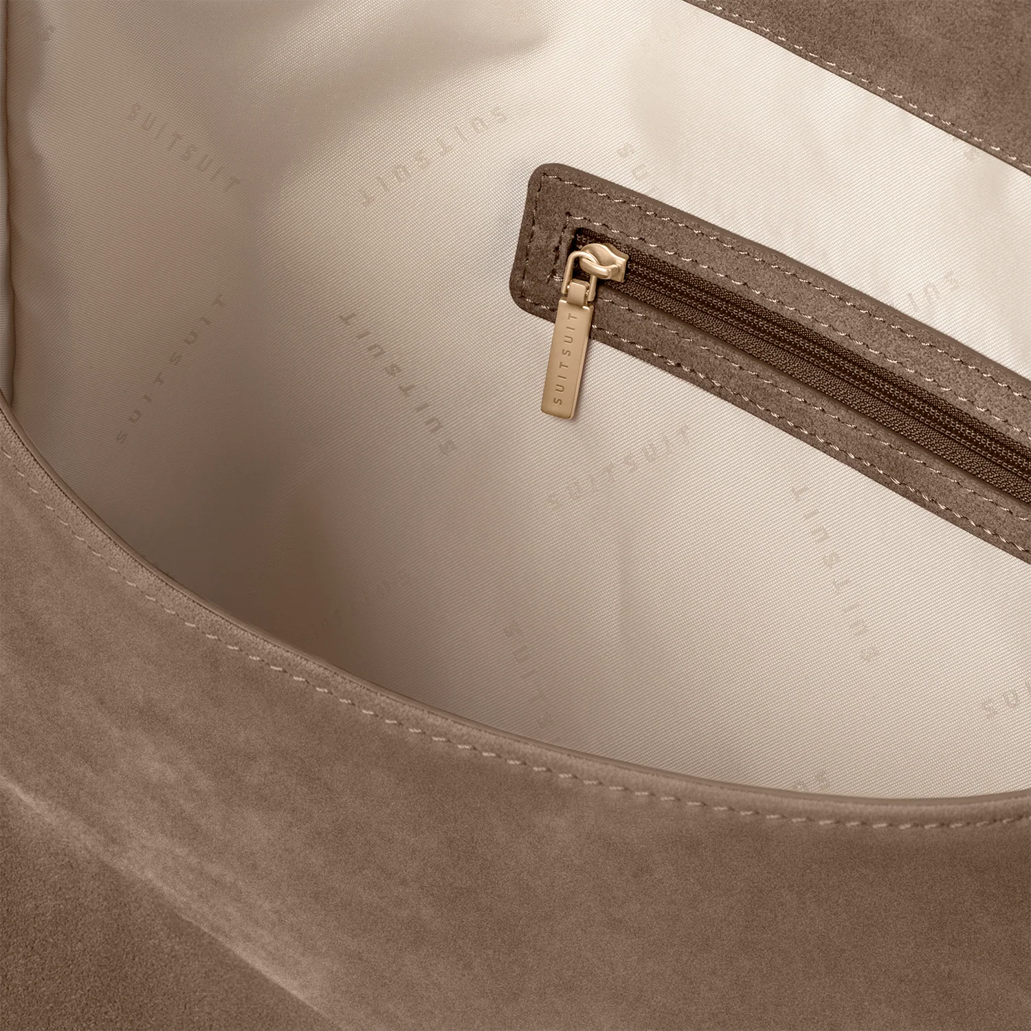 Serenity - Moon Stone - Slouchy Bag (Suède) - Image 9